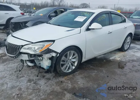 2014 Buick Regal Turbo/E-Assist Premium I from USA, damaged, VIN 2G4GN5EX4E9268254